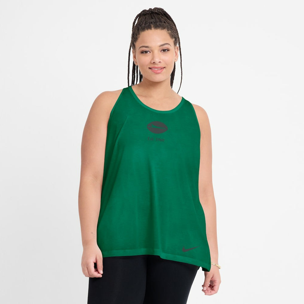 Women's Glory Open-Back Crisscross Dri-FIT Tank Top - New York Jets