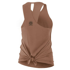 Women's Glory Open-Back Crisscross Dri-FIT Tank Top - Cleveland Browns