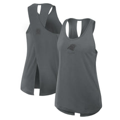Women's Glory Open-Back Crisscross Dri-FIT Tank Top - Carolina Panthers