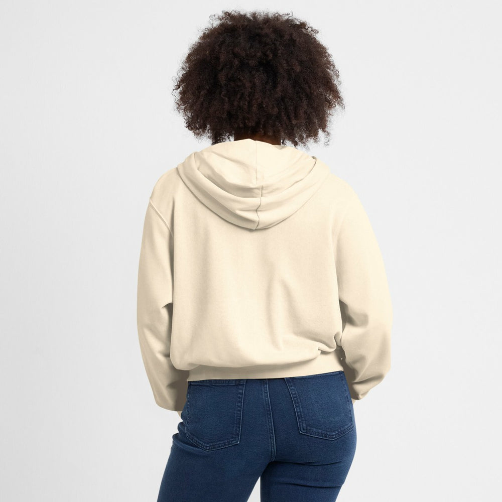 Women's Glory Cropped Full-Zip Hoodie - Green Bay Packers