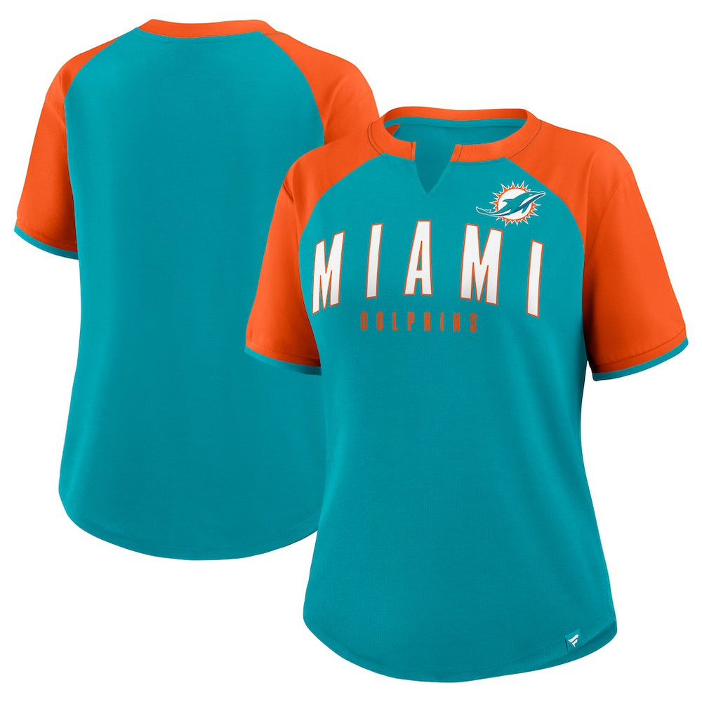 Women's Height Advantage T-Shirt - Miami Dolphins