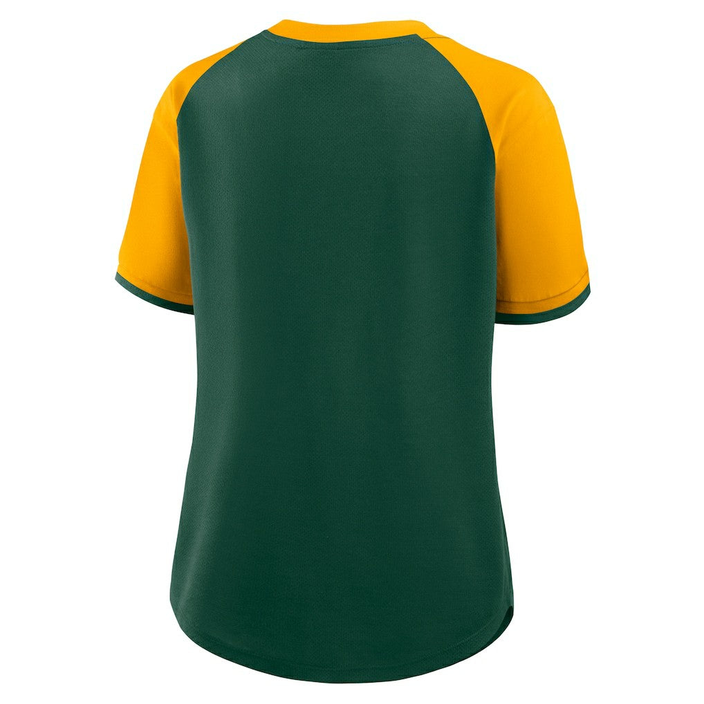 Women's Height Advantage T-Shirt - Green Bay Packers