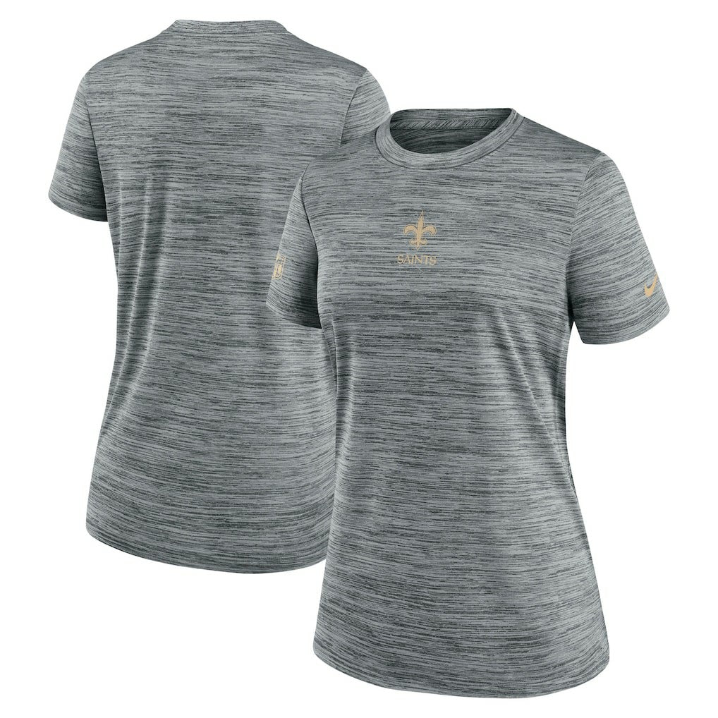 Women's Sideline Velocity Dri-FIT T-Shirt - New Orleans Saints