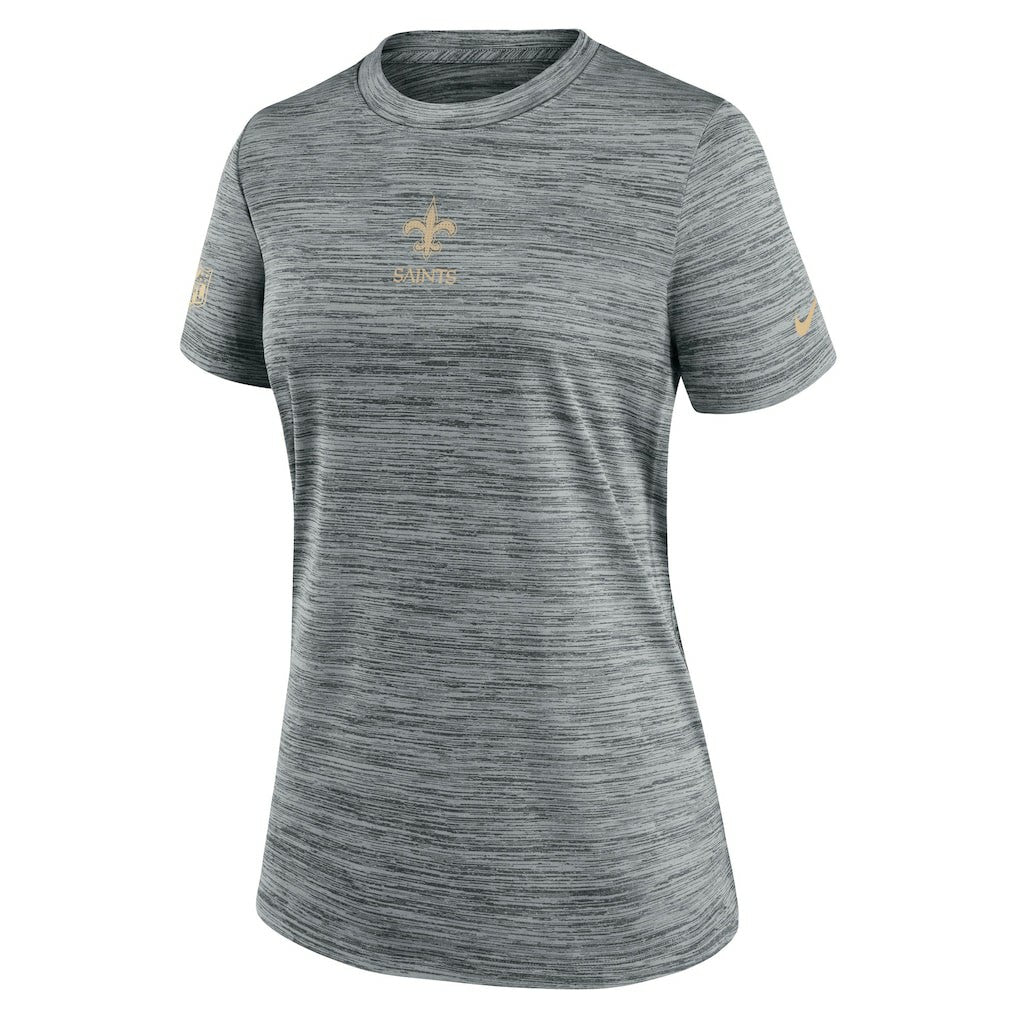 Women's Sideline Velocity Dri-FIT T-Shirt - New Orleans Saints