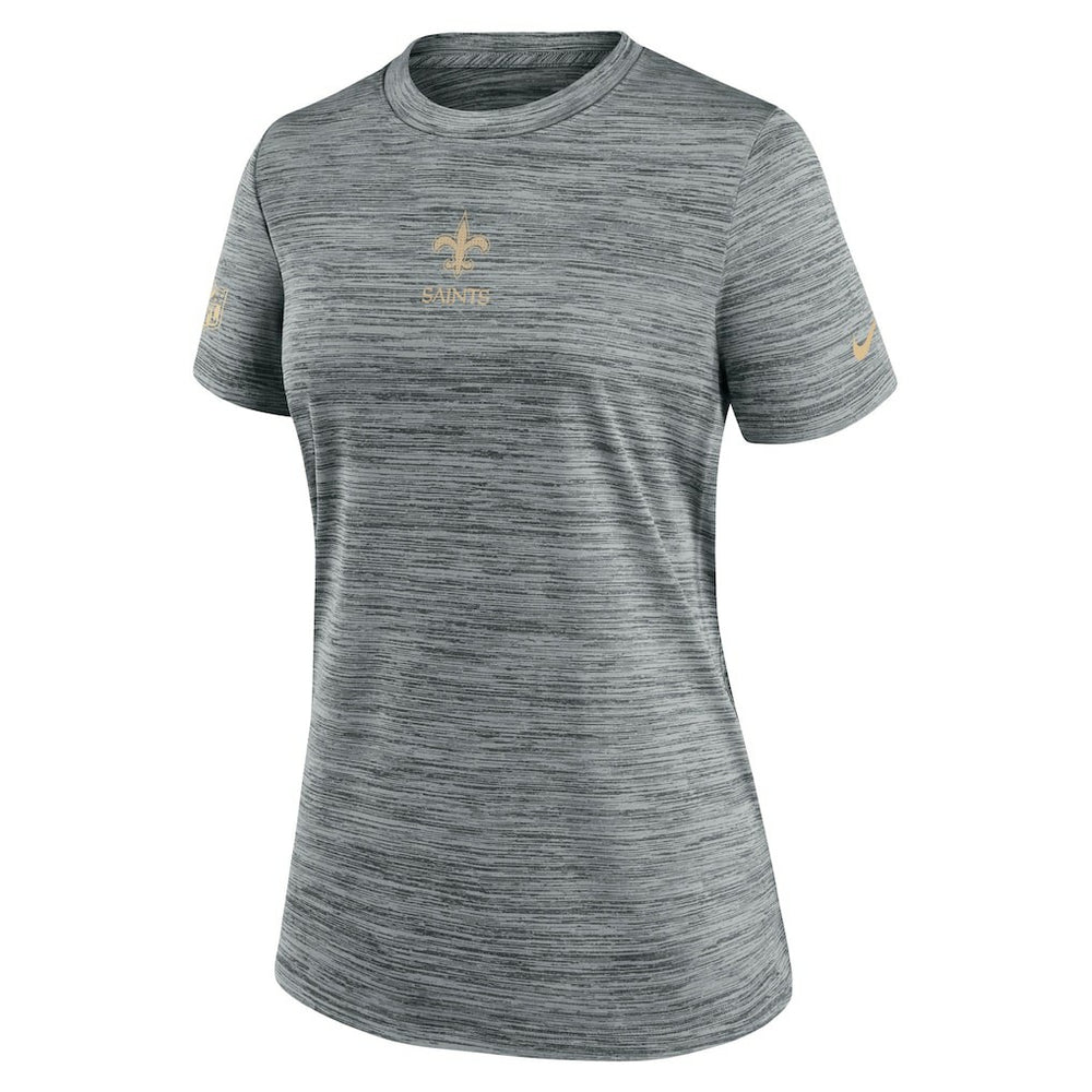 Women's Sideline Velocity Dri-FIT T-Shirt - New Orleans Saints