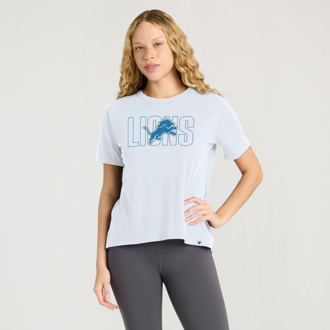 Women's Line Em Up T-Shirt - Detroit Lions