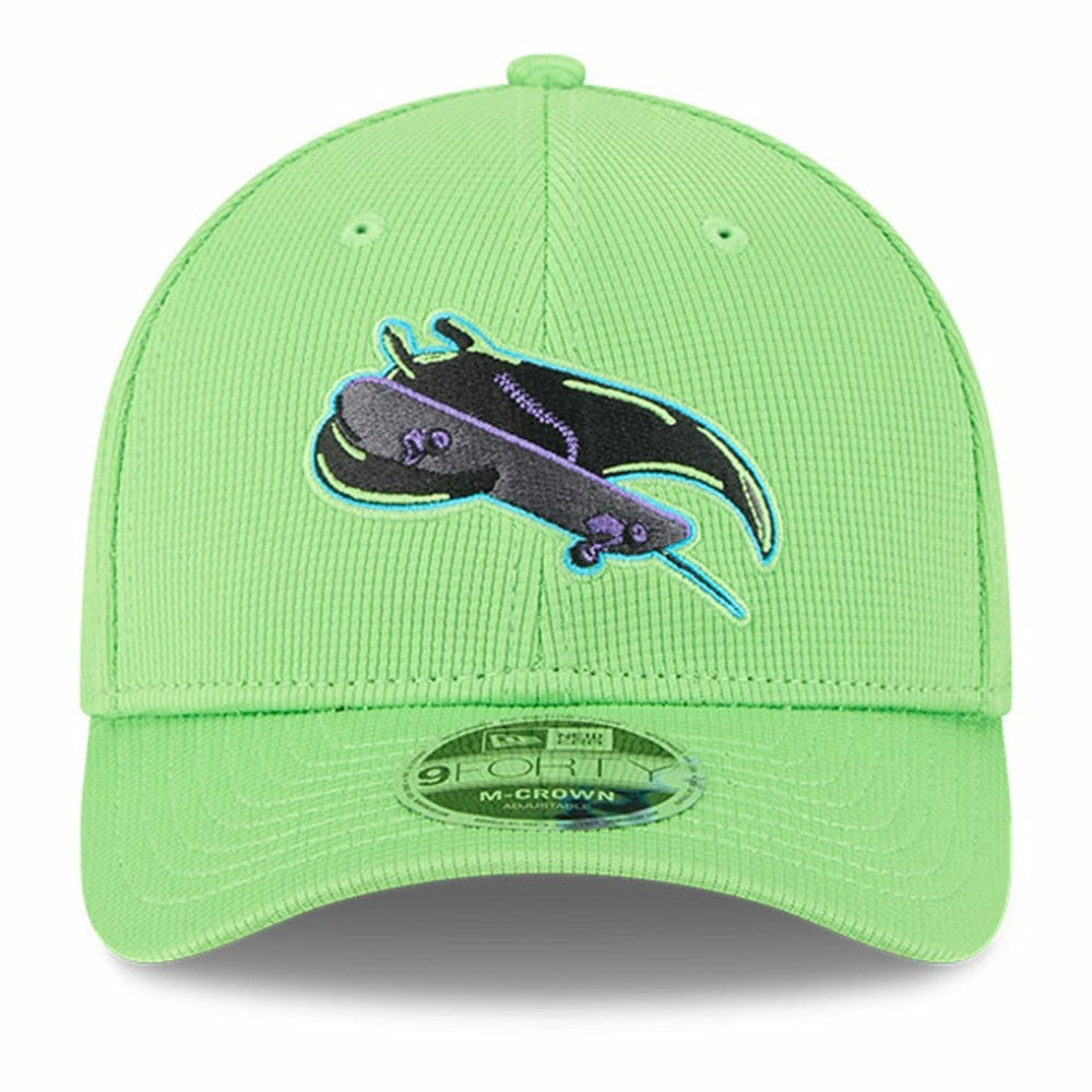 MLB Tampa Bay Rays New Era City Connect Batting Practice 9FORTY M-Crown Adjustable Hat