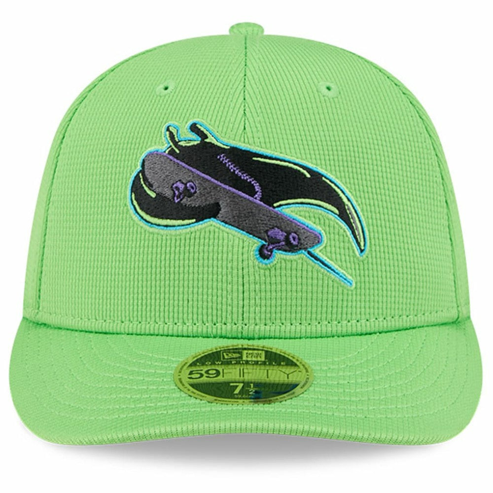 MLB Tampa Bay Rays New Era City Connect Batting Practice Low Profile 59FIFTY Fitted Hat