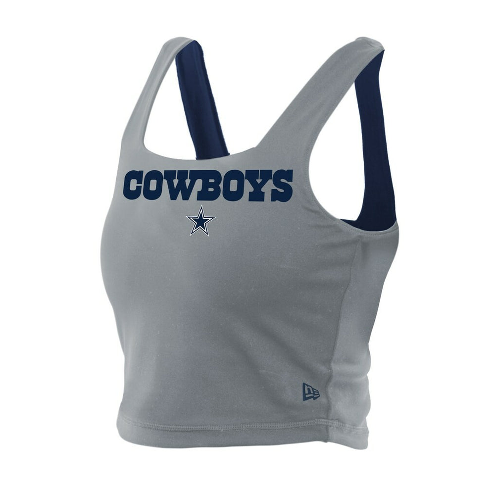 Women's Reversible Cropped Sport Classics Tank Top - Dallas Cowboys