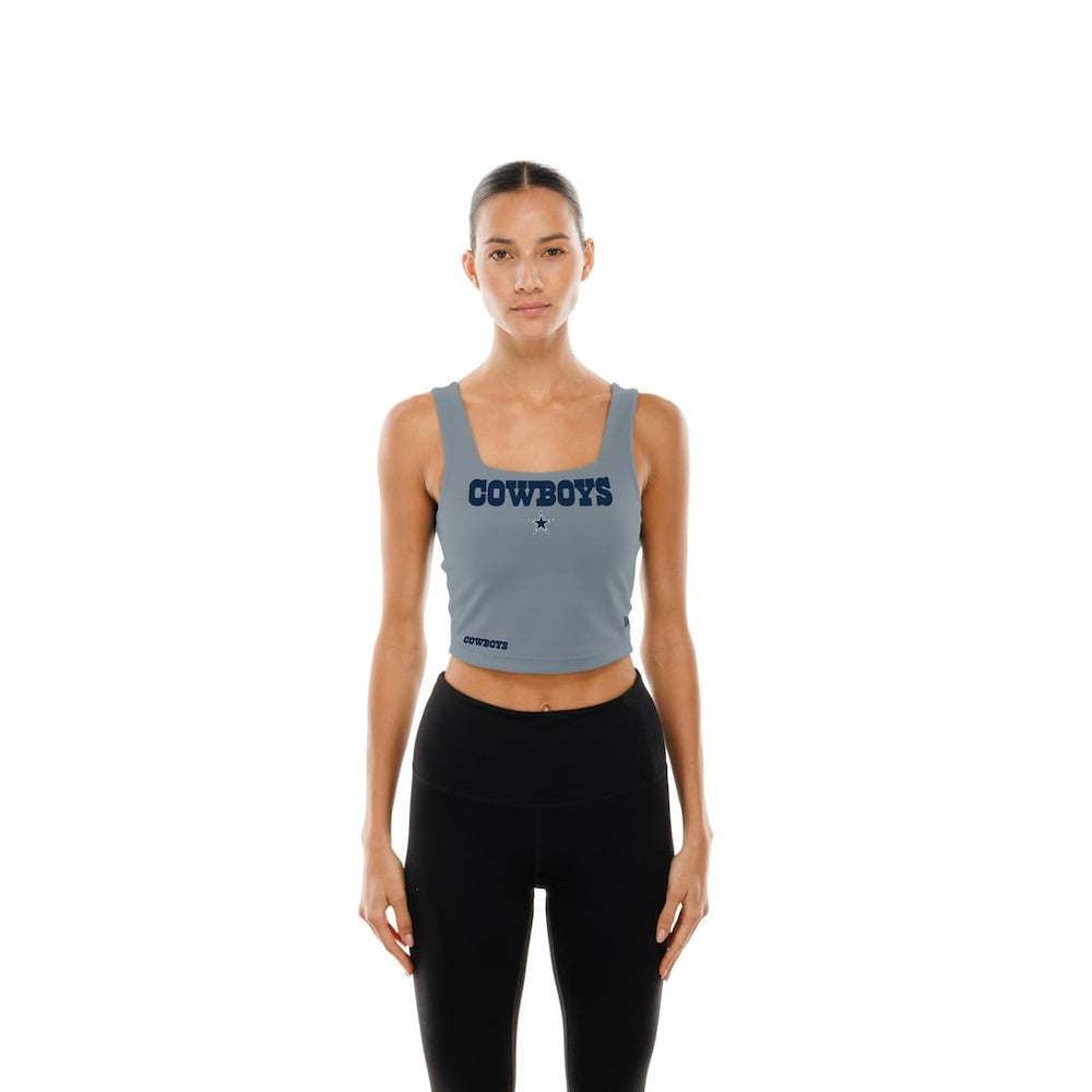 Women's Reversible Cropped Sport Classics Tank Top - Dallas Cowboys