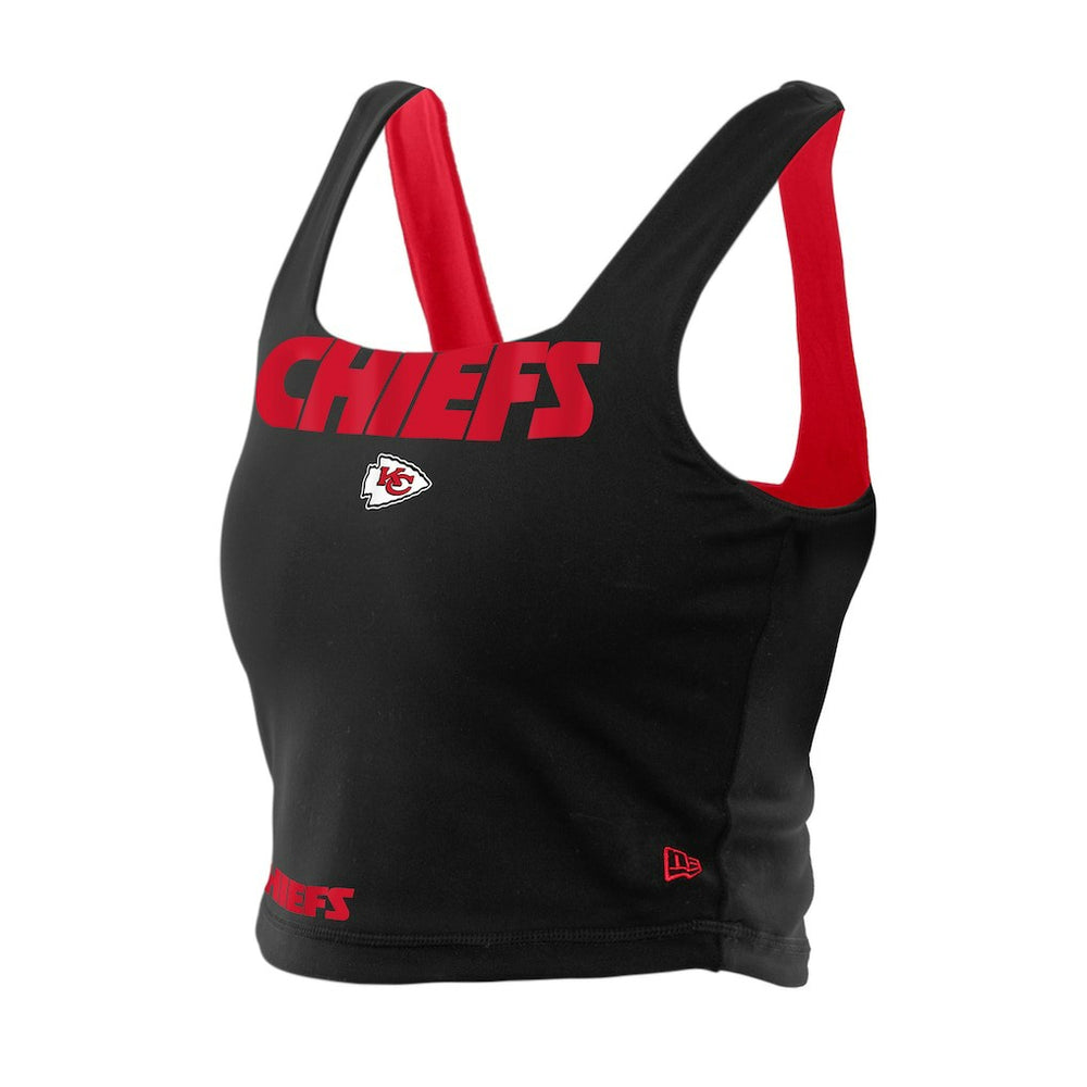 Women's Reversible Cropped Sport Classics Tank Top - Kansas City Chiefs
