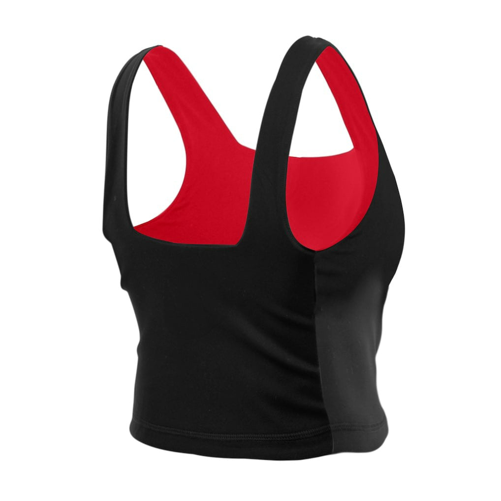 Women's Reversible Cropped Sport Classics Tank Top - Kansas City Chiefs