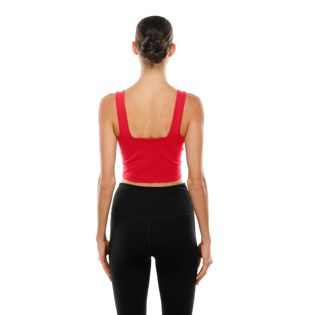 Women's Reversible Cropped Sport Classics Tank Top - Kansas City Chiefs