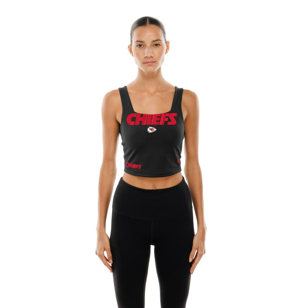 Women's Reversible Cropped Sport Classics Tank Top - Kansas City Chiefs