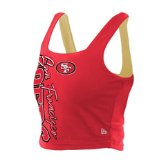 Women's Reversible Cropped Sport Classics Tank Top - San Francisco 49ers