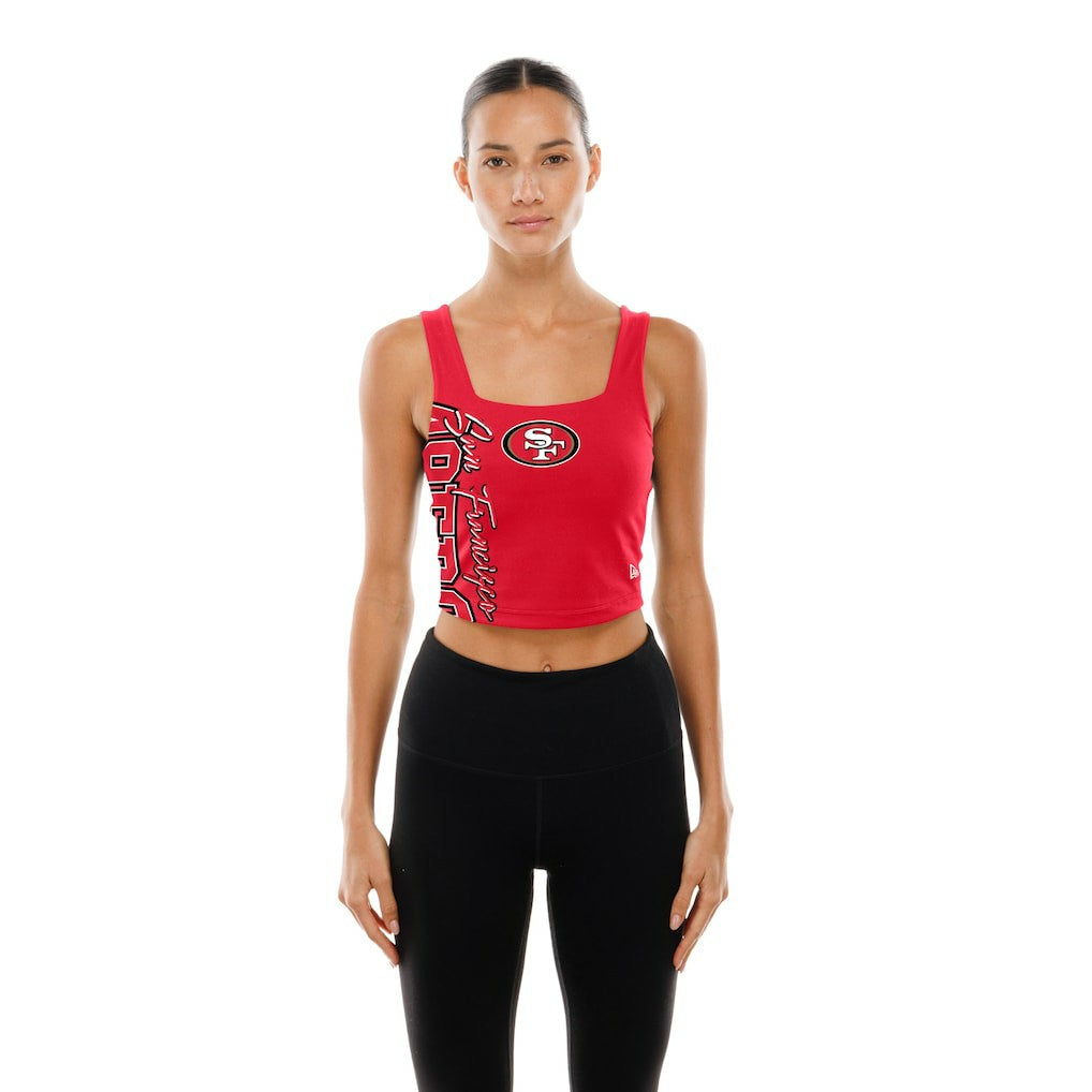 Women's Reversible Cropped Sport Classics Tank Top - San Francisco 49ers