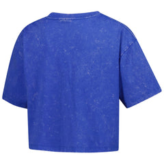 Women's Cropped Boxy Sport Classics Mineral Wash T-Shirt - Detroit Lions