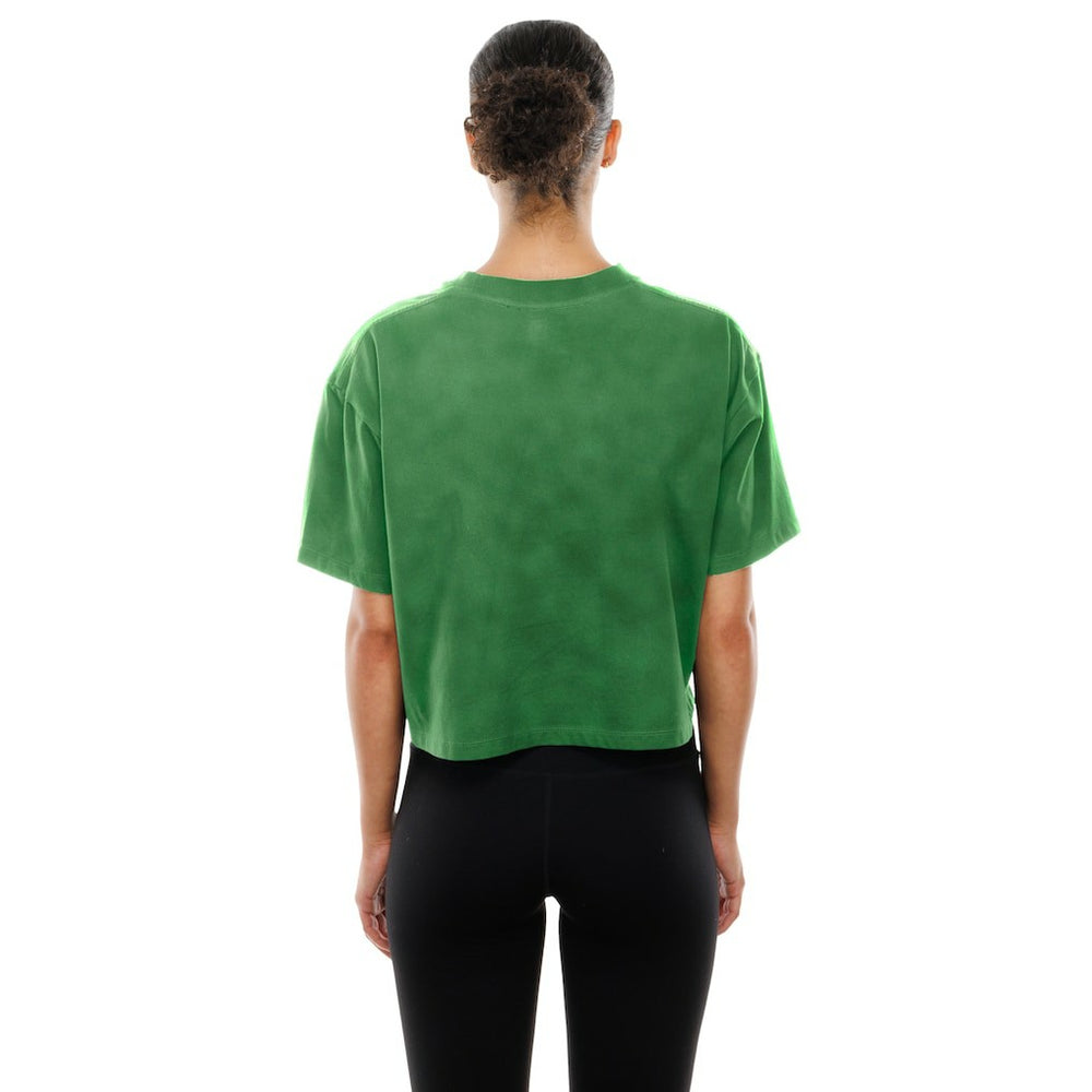 Women's Cropped Boxy Sport Classics Mineral Wash T-Shirt - Philadelphia Eagles