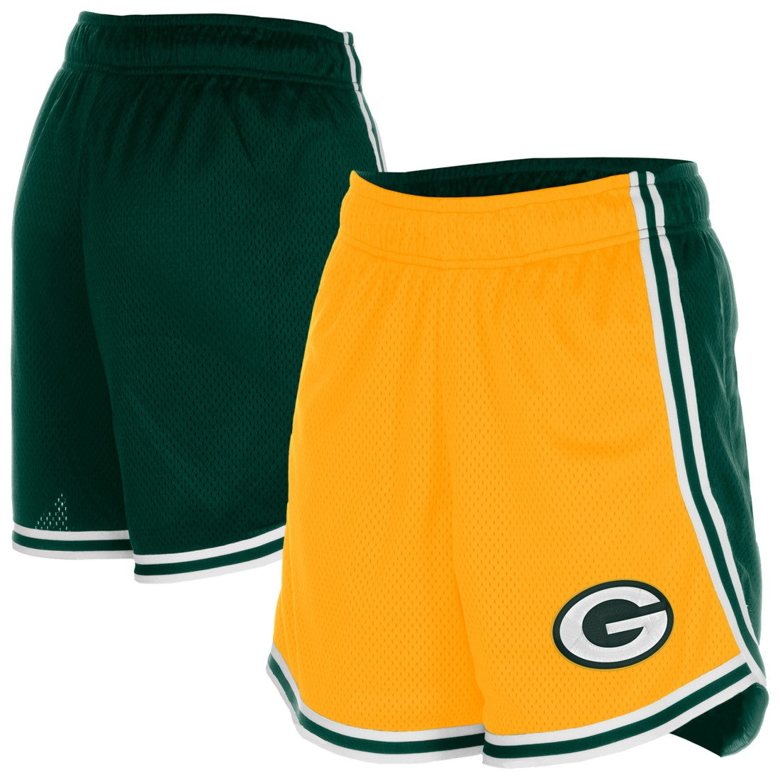 Women's Sport Classics Mesh Shorts - Green Bay Packers