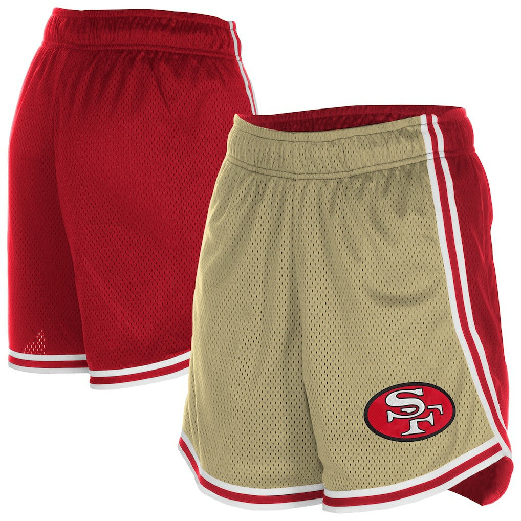 Women's Throwback Sport Classics Mesh Shorts - San Francisco 49ers