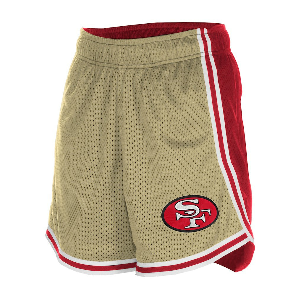 Women's Throwback Sport Classics Mesh Shorts - San Francisco 49ers