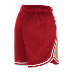 Women's Throwback Sport Classics Mesh Shorts - San Francisco 49ers