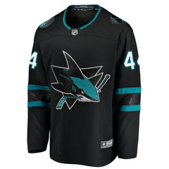 NHL Black Marc-Edouard Vlasic San Jose Sharks Fanatics Breakaway Jersey