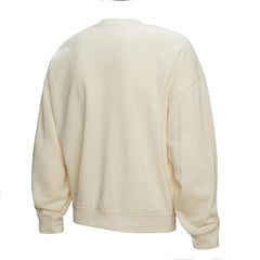 NHL Cream Colorado Avalanche Mitchell & Ness Women's Logo 3.0 Pullover Sweatshirt