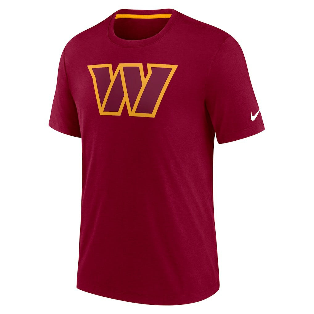 Playback Logo Tri-Blend T-Shirt - Washington Commanders