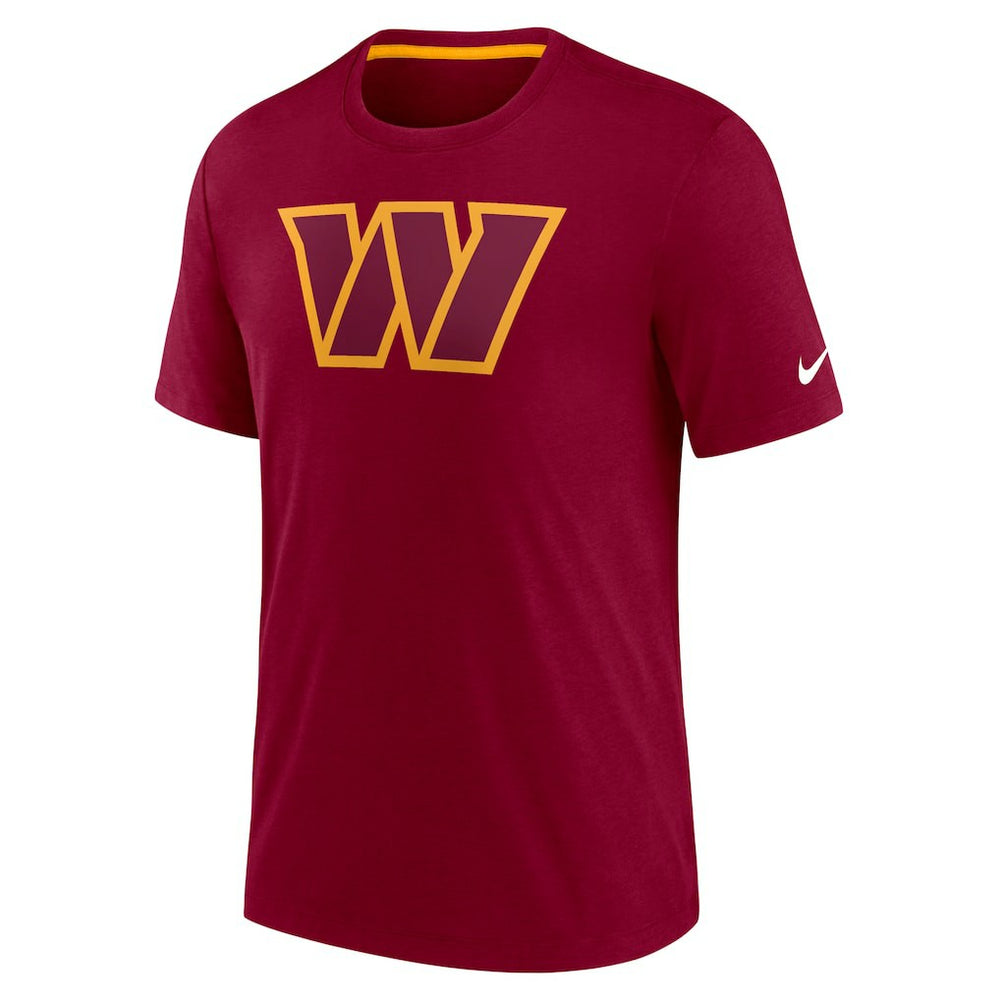 Playback Logo Tri-Blend T-Shirt - Washington Commanders