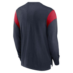 Rewind Playback Helmet Long Sleeve T-Shirt - Houston Texans