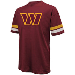 Jayden Daniels  Majestic Threads Name & Number Oversize Fit T-Shirt - Washington Commanders