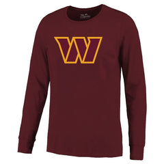 Jayden Daniels  Majestic Threads Name & Number Non-Distressed Long Sleeve T-Shirt - Washington Commanders