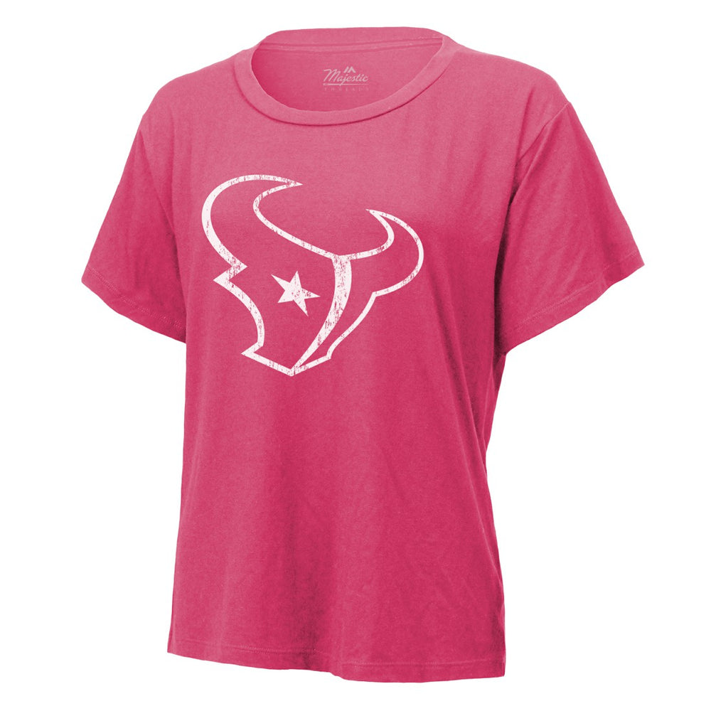 C.J. Stroud  Majestic Threads Women's Name & Number T-Shirt - Houston Texans