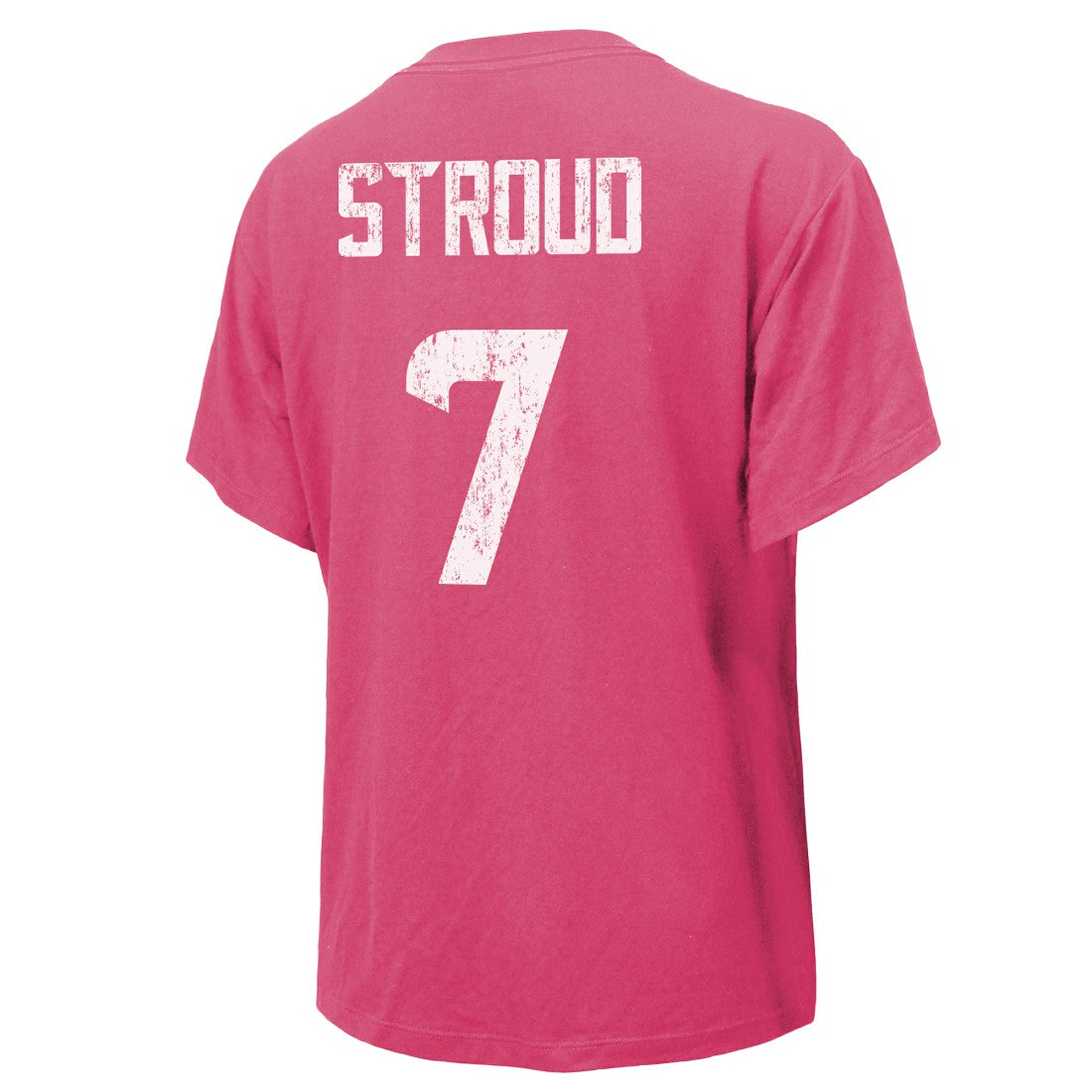C.J. Stroud  Majestic Threads Women's Name & Number T-Shirt - Houston Texans
