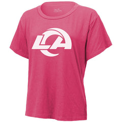Puka Nacua  Majestic Threads Women's Name & Number T-Shirt - Los Angeles Rams