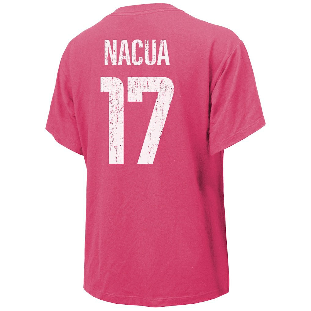 Puka Nacua  Majestic Threads Women's Name & Number T-Shirt - Los Angeles Rams