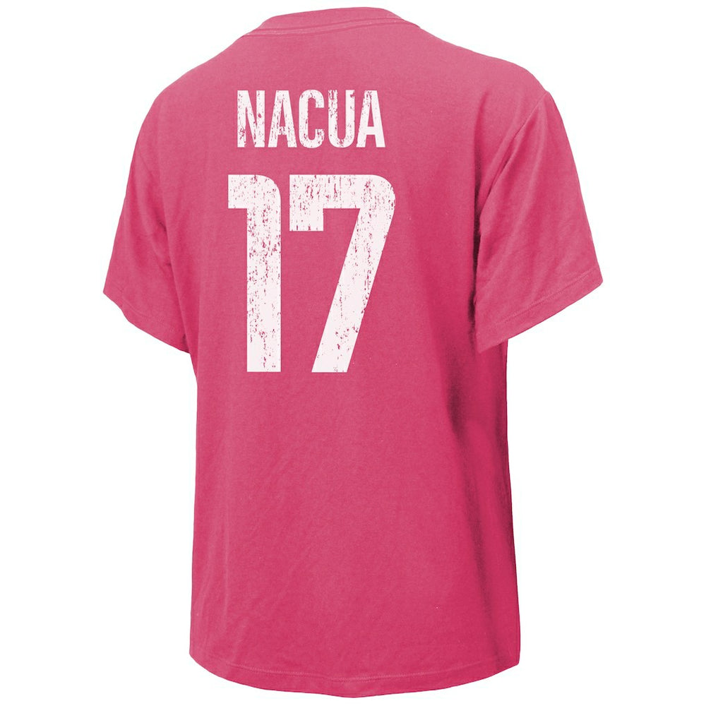 Puka Nacua  Majestic Threads Women's Name & Number T-Shirt - Los Angeles Rams