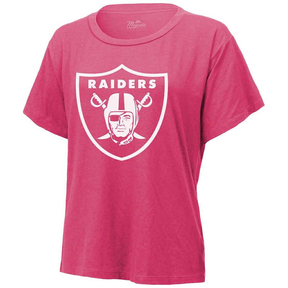 Maxx Crosby  Majestic Threads Women's Name & Number T-Shirt - Las Vegas Raiders