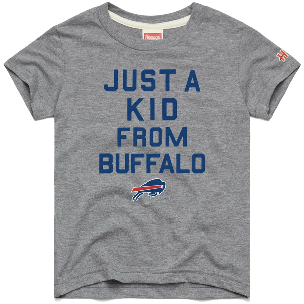 Homage Youth Just a Kid Tri-Blend T-Shirt - Buffalo Bills