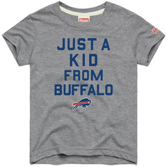 Homage Youth Just a Kid Tri-Blend T-Shirt - Buffalo Bills