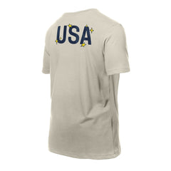 USMNT New Era Logo Select T-Shirt - New Era Light Beige