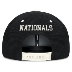 MLB Washington Nationals Nike Pro Corduroy Structured Snapback Hat