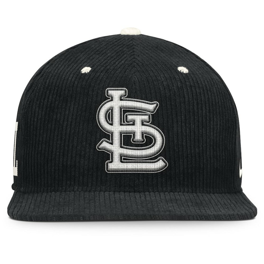 MLB St. Louis Cardinals Nike Pro Corduroy Structured Snapback Hat