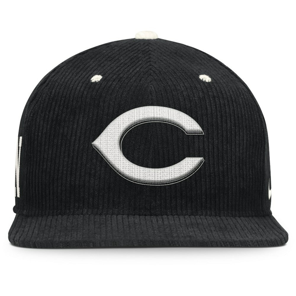 MLB Cincinnati Reds Nike Pro Corduroy Structured Snapback Hat