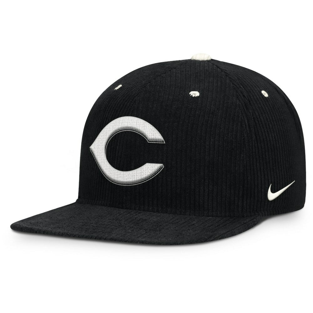 MLB Cincinnati Reds Nike Pro Corduroy Structured Snapback Hat