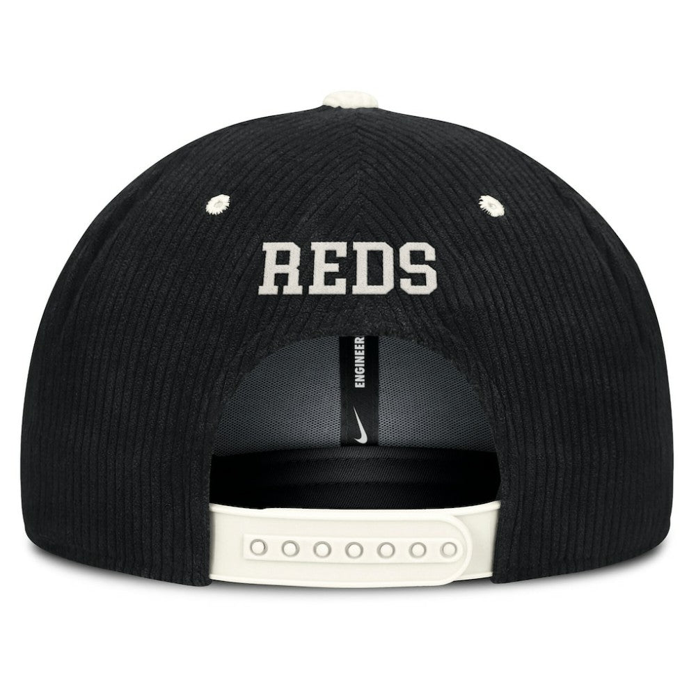 MLB Cincinnati Reds Nike Pro Corduroy Structured Snapback Hat