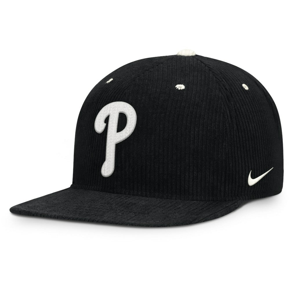 MLB Philadelphia Phillies Nike Pro Corduroy Structured Snapback Hat