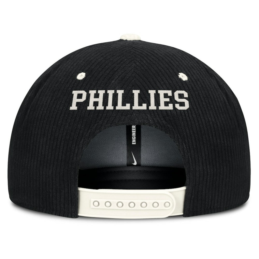 MLB Philadelphia Phillies Nike Pro Corduroy Structured Snapback Hat