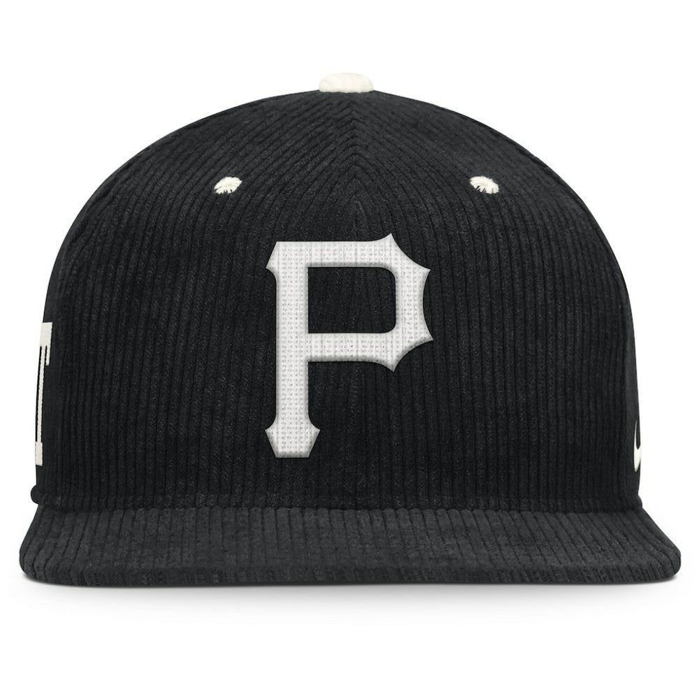 MLB Pittsburgh Pirates Nike Pro Corduroy Structured Snapback Hat